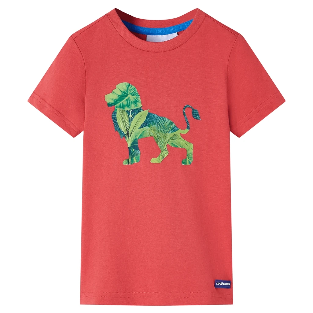 Maglietta da Bambino Rossa 140cod mxl 110237