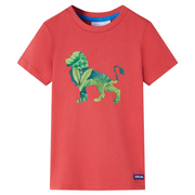 Maglietta da Bambino Rossa 140cod mxl 110237