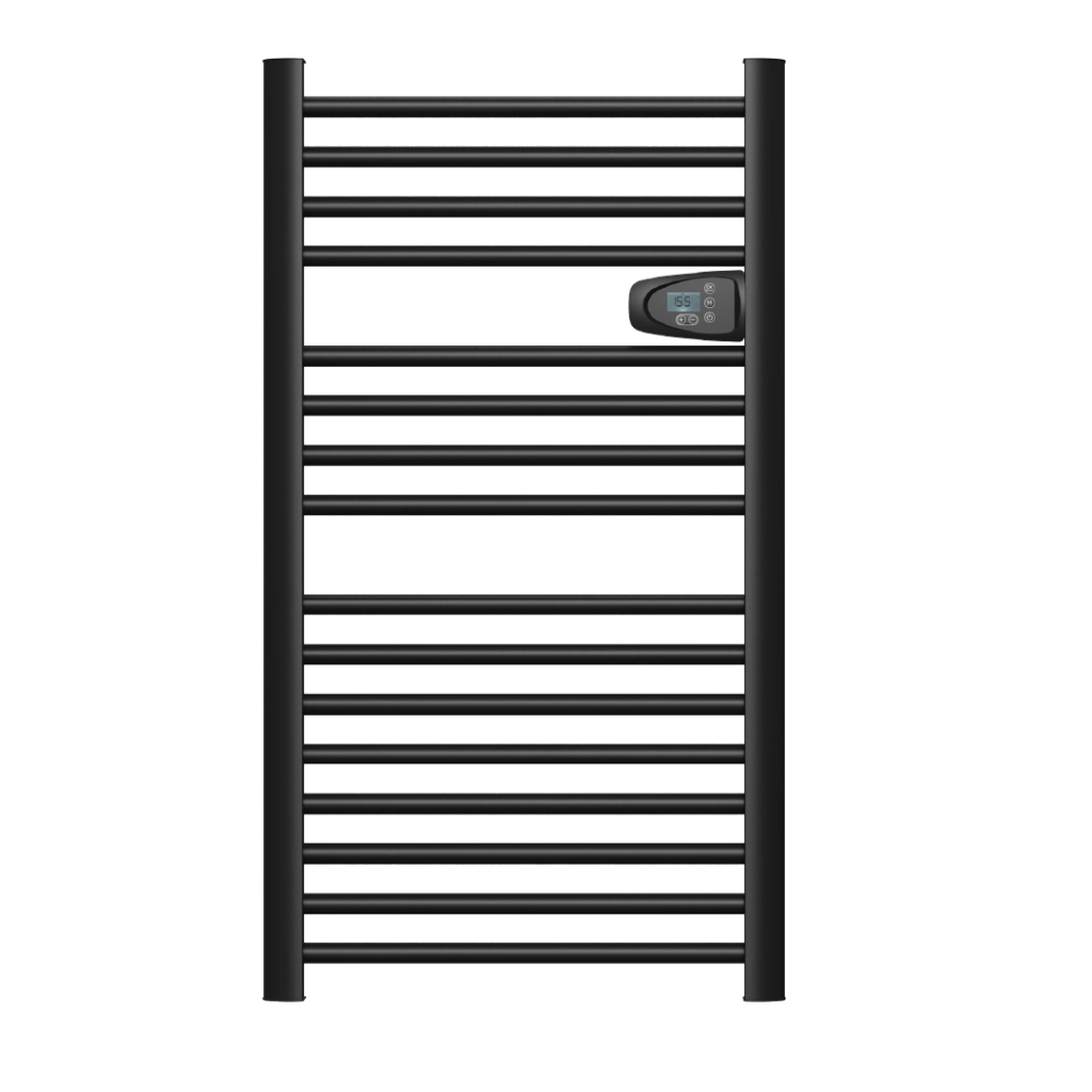 Scaldasalviette elettrico senza liquidi 500W H.98xL54cm HESTIA nero