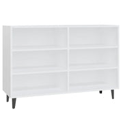 Buffet credenza cassettiera armadio mobile contenitore organizer per cucina soggiorno salotto 103,5 x 35 x 70 cm legno ingegnerizzato bianco 02_0030179