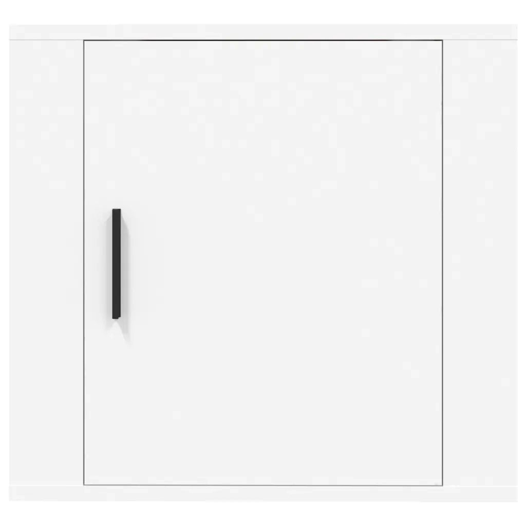 Comodini a Muro 2 pz Bianchi 50x36x47 cm 816865
