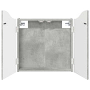 Armadio per Dartboard Grigio Cemento 56 x 12 x 63 cm 8006654