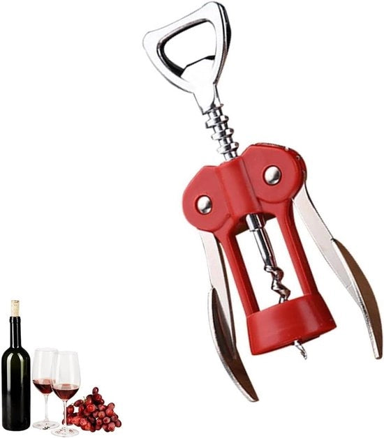 Apriwine con Spirale per Bottiglia di Vino - Multifunzione - Birra e Vino - Design a Spirale