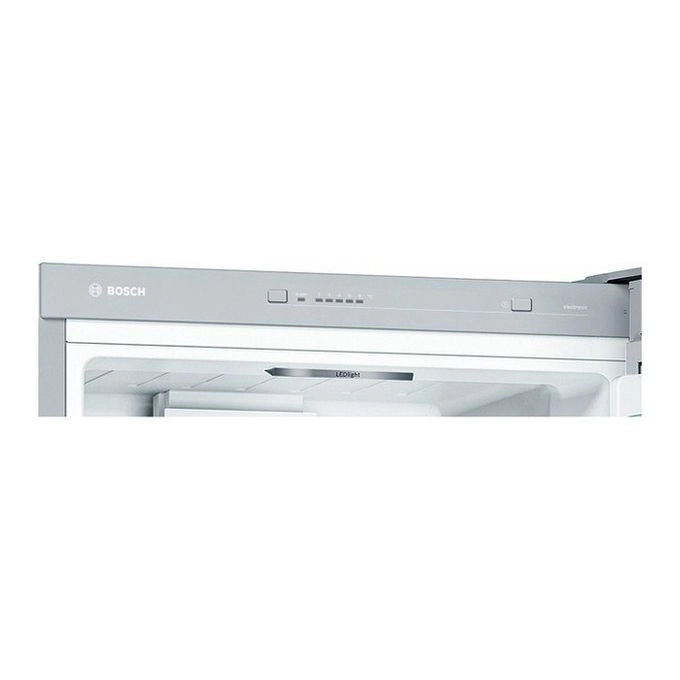 Bosch Serie 4 KGV39VLEAS Frigorifero combinato da libera installazione 201 x 60 cm Metal look Classe E