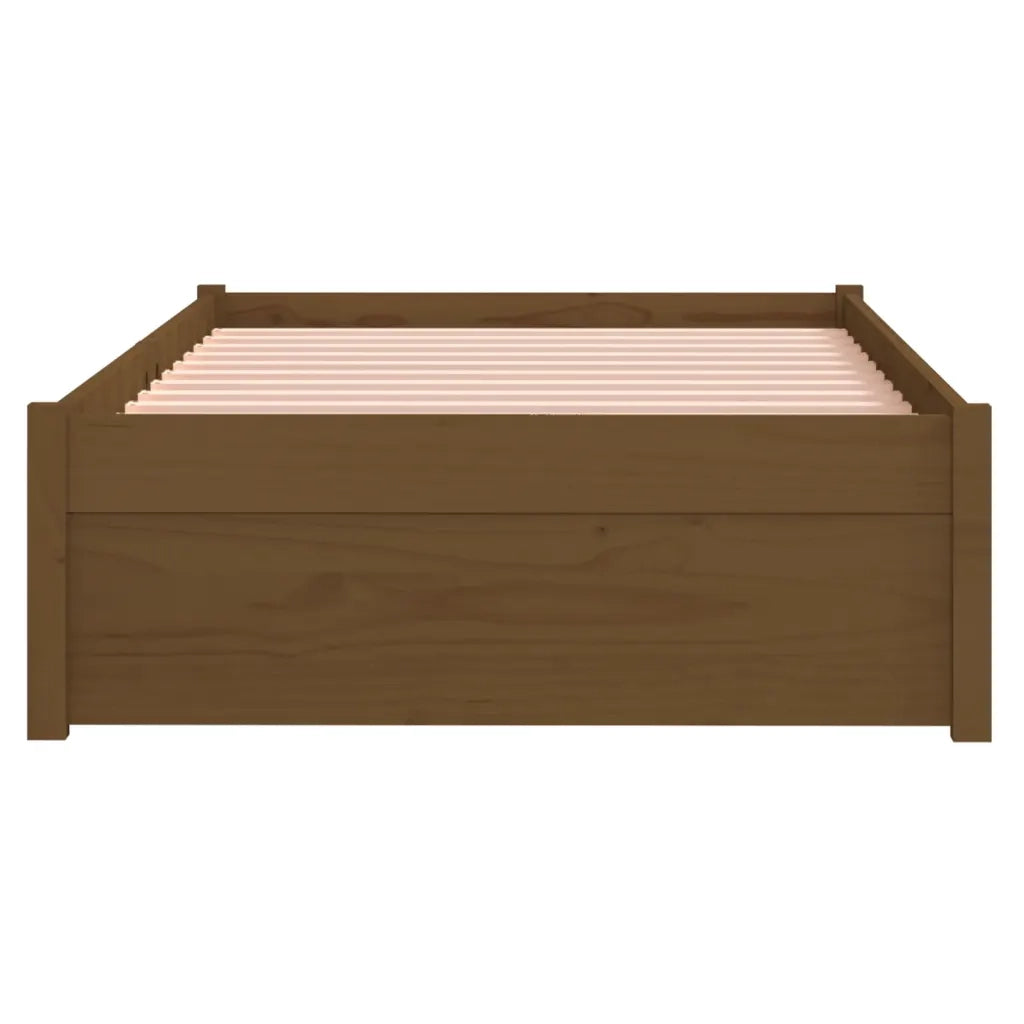 Giroletto senza Materaso Ambra in Legno Massello 75x190 cm 814912