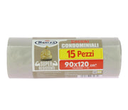 MAURY'S SACCHI PER PATTUMIERA 90X120 IN CONFEZIONE DA 15PZ FRAGRANZA AMBRA
