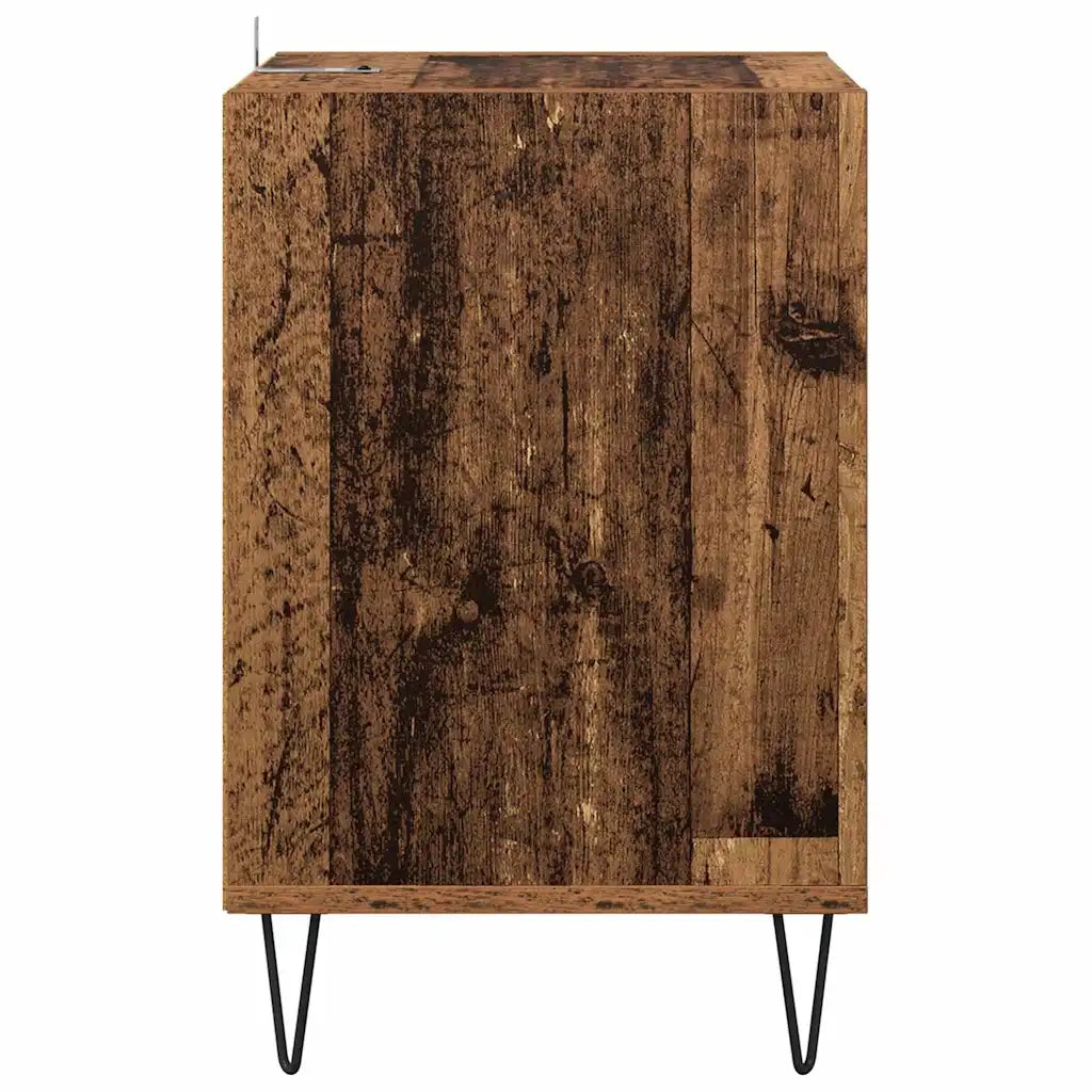 Mobile TV-Credenza per TV-Console TV Legno vecchio 100 x 35 x 55 cm Legno multistrato 283114