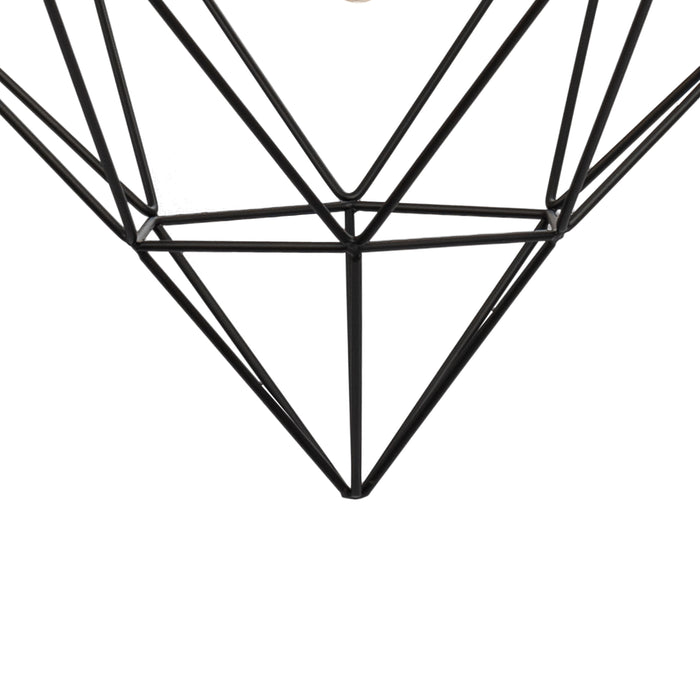 Lampada Pensile Metallo Loft Black APP563-1CP