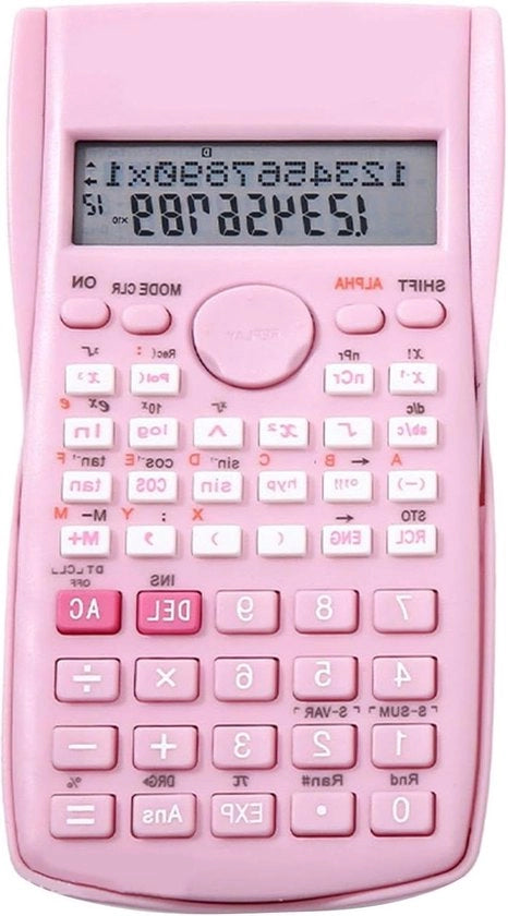 Calcolatore Scientifico Multifunzionale a 12 cifre - Display Grande - 240 Funzioni - Cassetta Rigida Mobili - Studenti (#2)