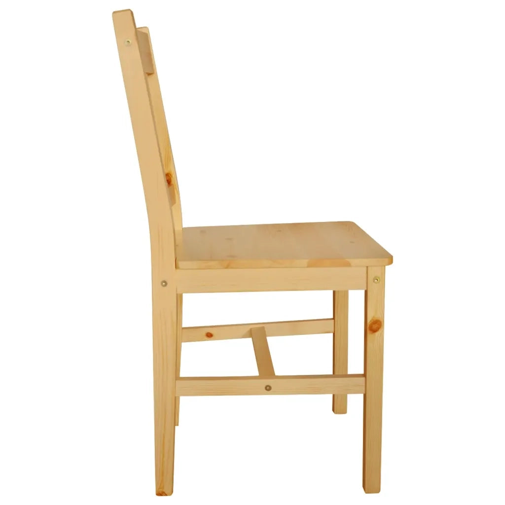 Sedie da Pranzo 6 pz in Legno di Pino 271498