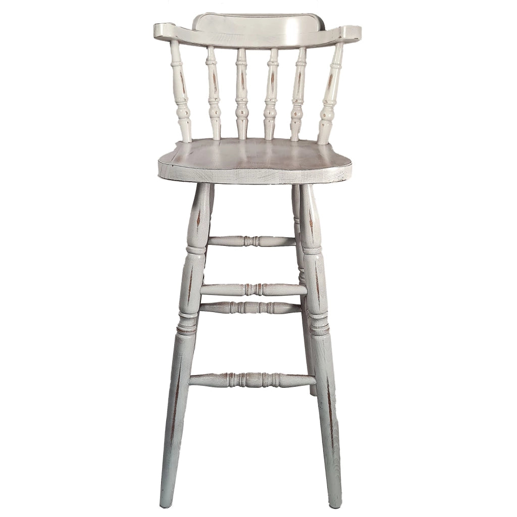 sgabello old america shabby chic