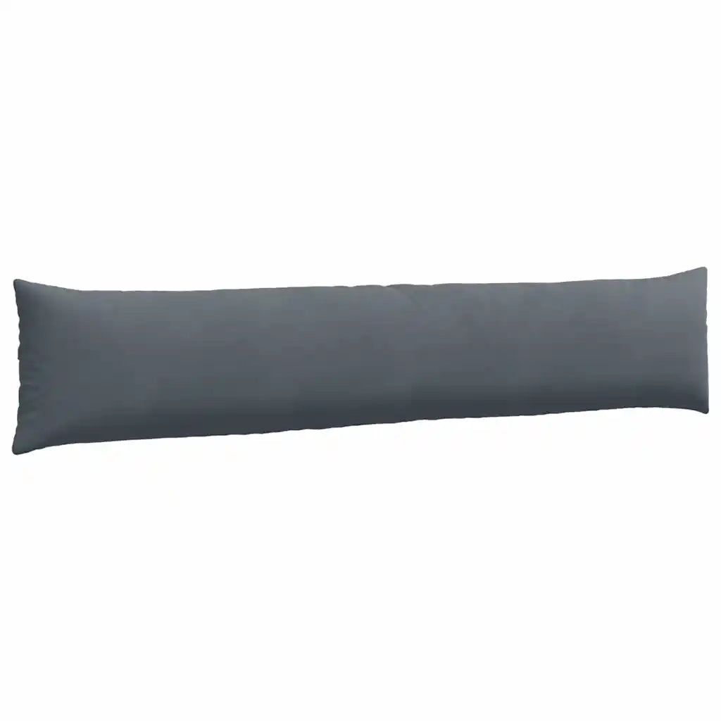 Cuscini da Divano 2 pcs Grigio scuro 200 x 40 cm