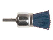 SPAZZOLE A PENNELLO IN NYLON ABRASIVO BLU- - ø mm.25 codolo mm.6 grana 150 PG 497.50 - 1 blister PG