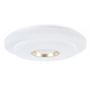Trade Shop - Plafoniera Led Lampada Da Soffitto 60w Luce Bianco Freddo 6500k Oro Bianco 63824 -