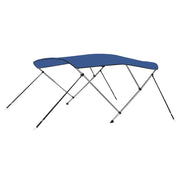 Bimini di Prua con Tendalino a 3 Archi Blu 183x160x137 cmcod mxl 127261