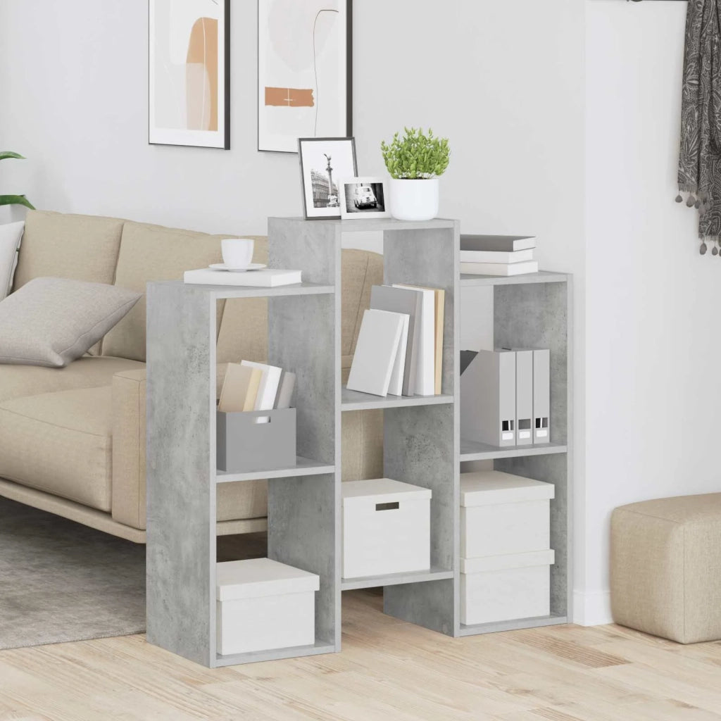 Credenza Grigio cemento 90 x 30 x 90 cm 8000407