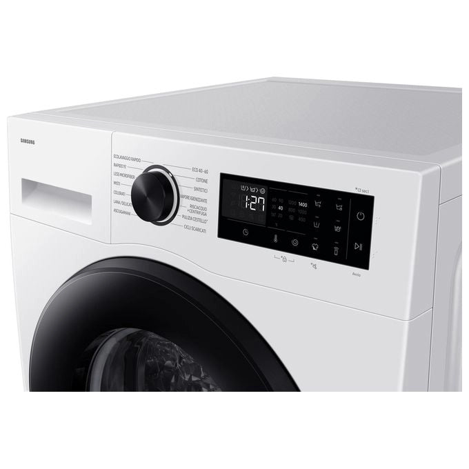 Samsung Lavatrice Carica Frontale 10 Kg Classe a Crystal Clean Bianca WW10FG5U34AEET