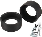 Occhiali di Protezione per gli Occhi in Gomma Sottile - 2 Pezzi - Diametro Interno 17 mm - Protezione per gli Occhi con Lente Microscopica - Copertura per gli Occhi per Telescopio - Diametro Esterno 29-30 mm