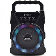 Trade Shop - Altoparlante Portatile Q-yx2155 15w Pmpo Bluetooth 5.0 Con Luci A Led Senza Fili -