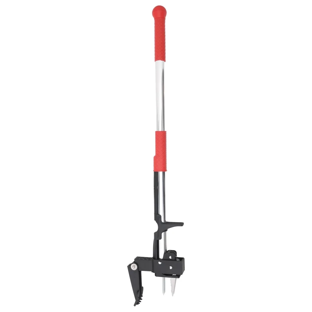 Rimuovi Erbacce Rosso e Argento 99,5 cm in Alluminio Anodizzatocod mxl 118274