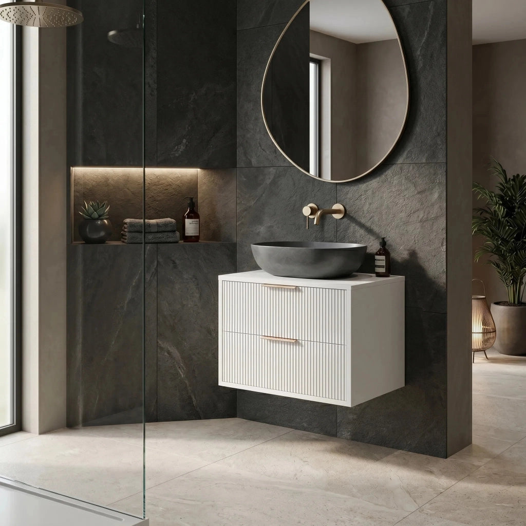 Mobile Bagno Sotto Lavabo Rea Mono 60cm White