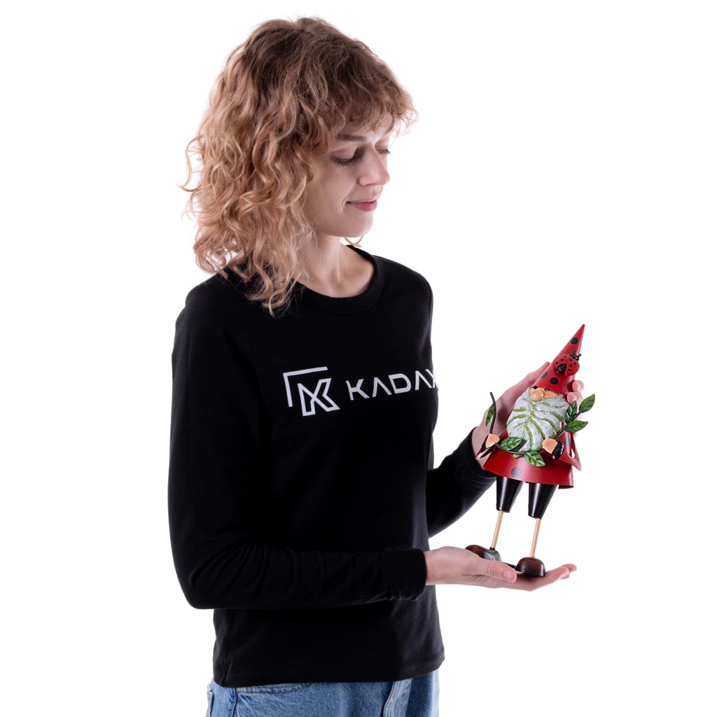 KADAX Stalowa figura ogrodowa krasnal QX24113 K160