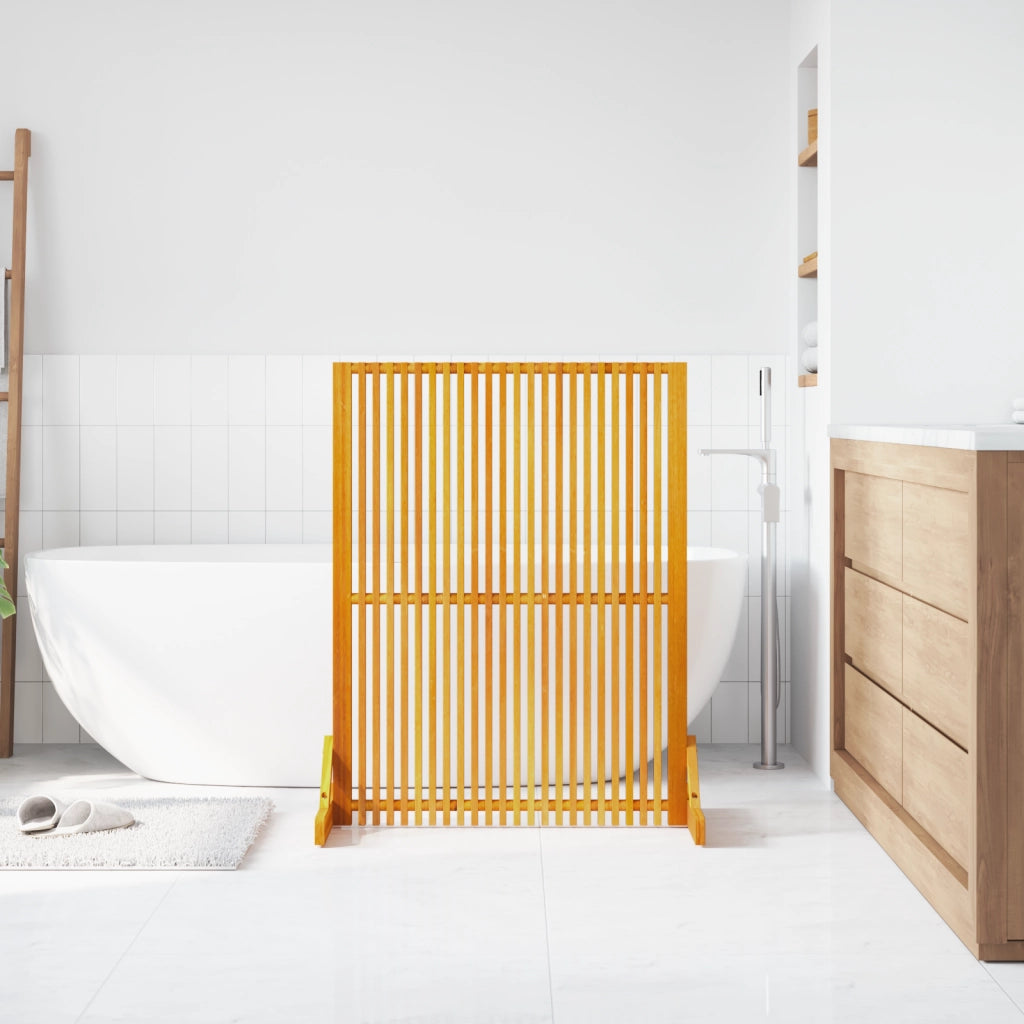 Schermo Privacy  Interno/Esterno 110 cm in Legno Massello di Acacia