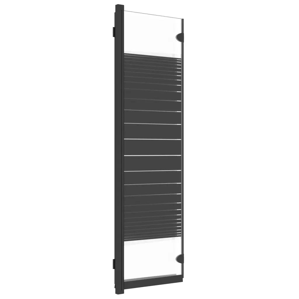 Box Doccia Pieghevole 3 Pannelli 130x130 cm in ESG Nero CFW9012550