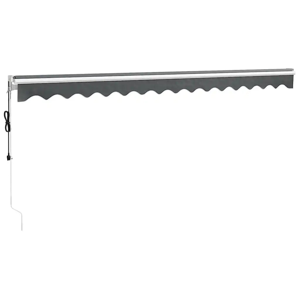 Tenda Sole Automatica Retrattile Antracite 4,5x3 m 3154489
