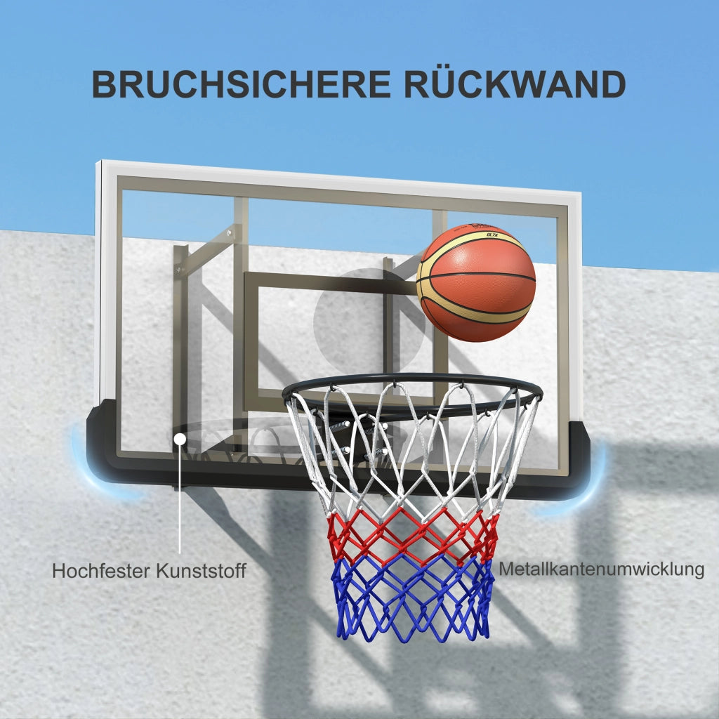 Canestro da Basket da Parete ¨C zephmum ¨C Nero