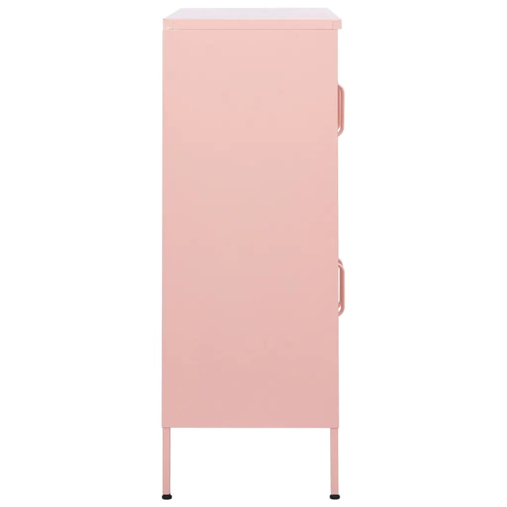 Armadietto Rosa 80x35x101,5 cm in Acciaio cod mxl 41510
