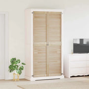vidaXL Porte per Armadi Altro 2 pcs Marrone 201 x 49.5 x 2.1 cm