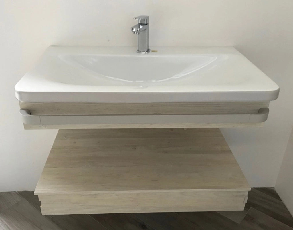 Mobile Bagno Tonic Ii Legno Miele 80 Cm Ideal Standard - Ideal Standard