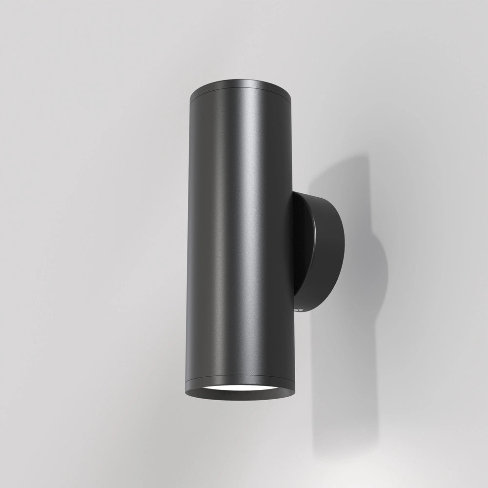 Applique tubo nero 15 cm 2xGU10 10W Maytoni FOCUS S