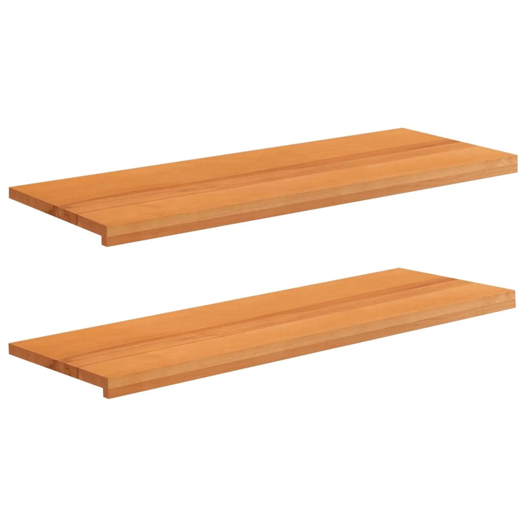 Soglie per finestre 2 pz Marrone Chiaro 110 x 40 x 2 cm 42048203