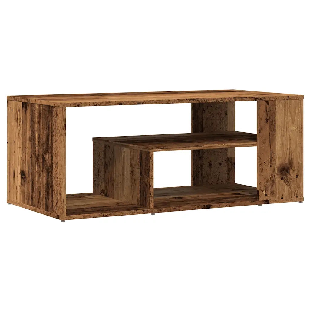 Tavolino Salotto Legno Vecchio 100x50x40 cm Legno Multistrato 856556