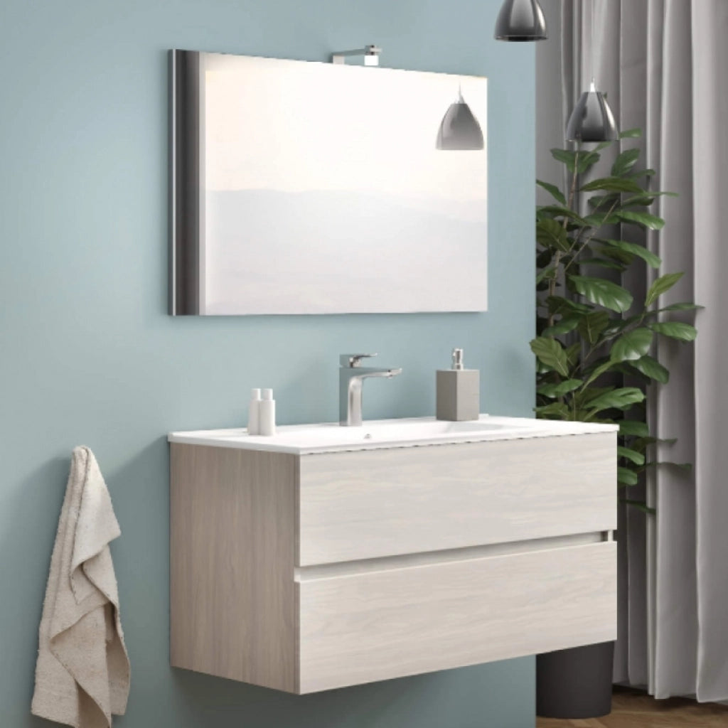 Composizione da Bagno Easy 80 cm Sospesa