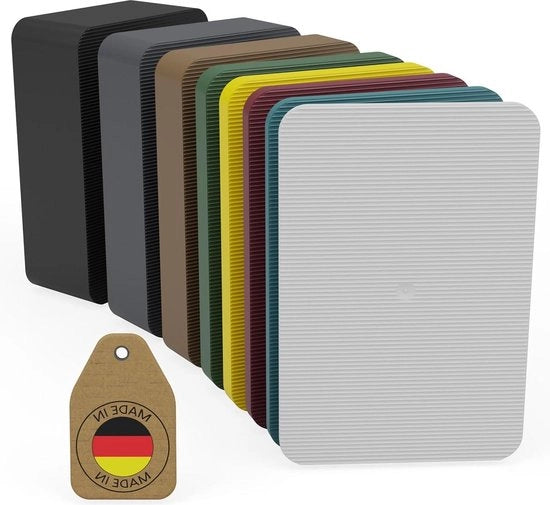 Set di sostegni per finestre in plastica 60 x 40 x 15 - 20 mm - insieme di blocchi - set di sostegni per finestre