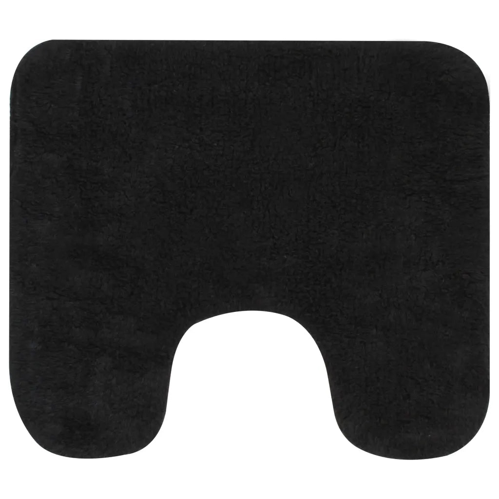 Set Tappetini per Bagno 3 pz in Tessuto Antracite CFW7473536