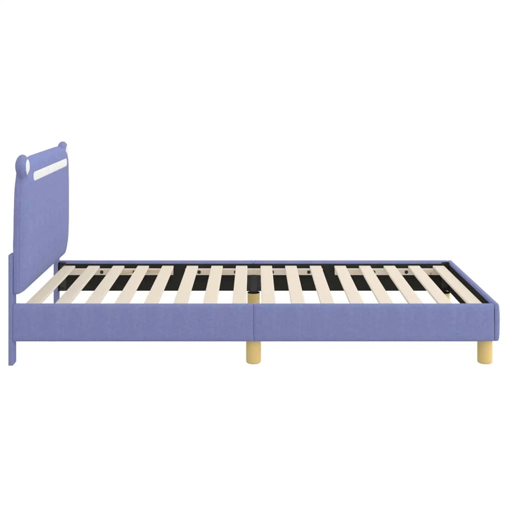 Struttura letto bambini con testata-Giroletto per bambini Blu jeans 80 x 200 cm 619578