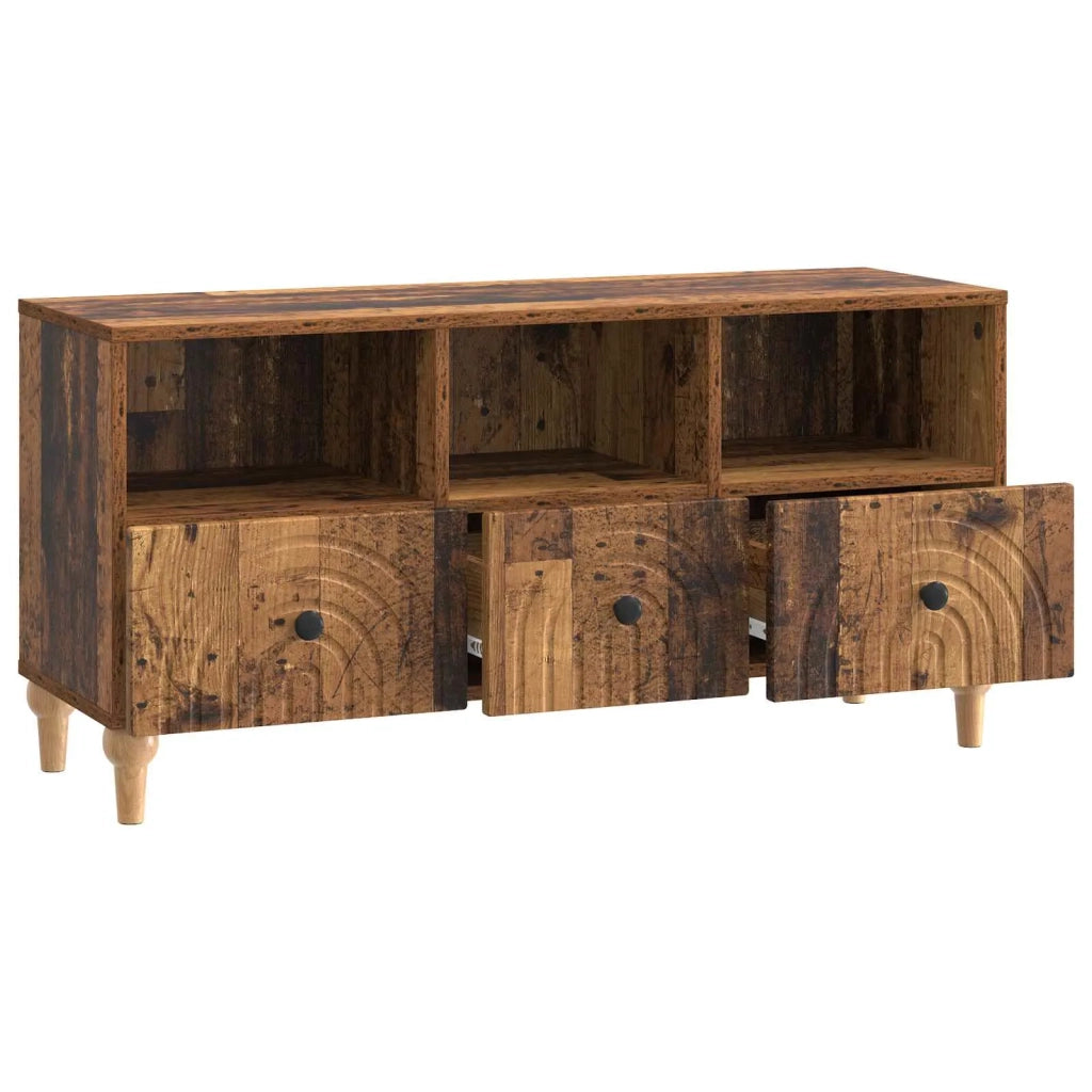 Mobile TV-Credenza per TV Legno vecchio 102 x 34,5 x 50 cm Legno ingegnerizzato