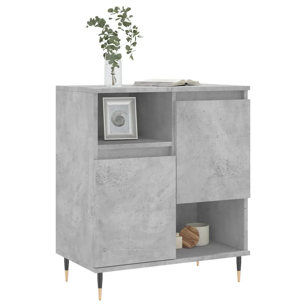 Credenza Grigio Cemento 60x35x70 cm in Legno Multistratocod mxl 79940