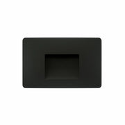 Beneito & Faure - Luce da incasso segnapasso LED Mis Sq Wall 3W - Segnapasso da parete squadrato IP65 Switch 2700K/3200K/4000K - Nero