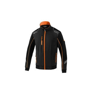 SPARCO GIUBBINO AUSTIN BLACK ORANGE TG XS