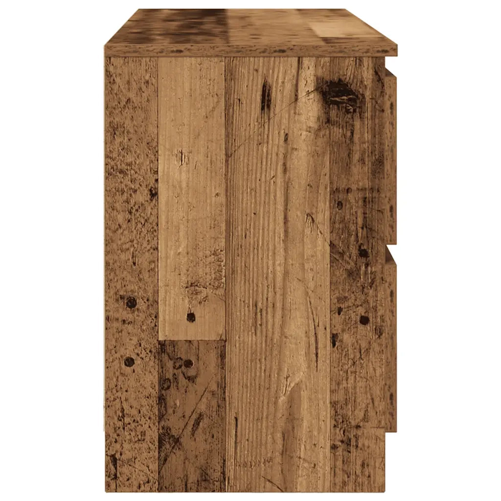 Mobile Porta TV Legno Antico 100x35x54 cm in Legno Multistrato 861812
