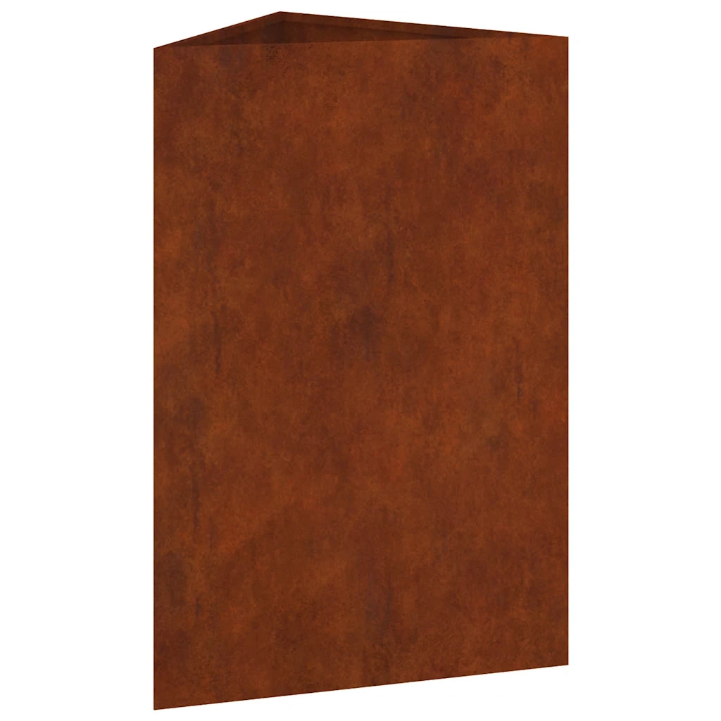 Fioriera da Giardino 50x43x75 cm in Acciaio Cortencod mxl 82757