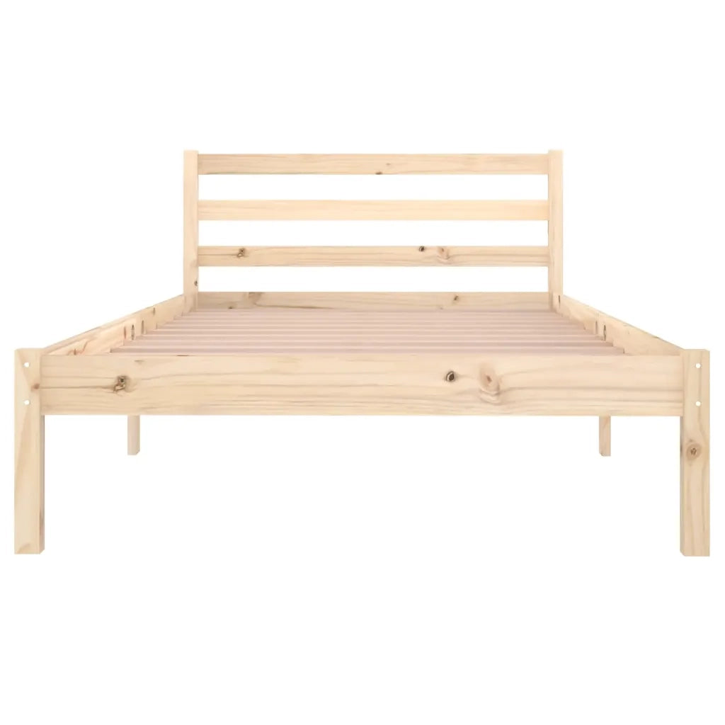 Telaio Letto in Legno Massello di Pino 100x200 cm cod mxl 58897