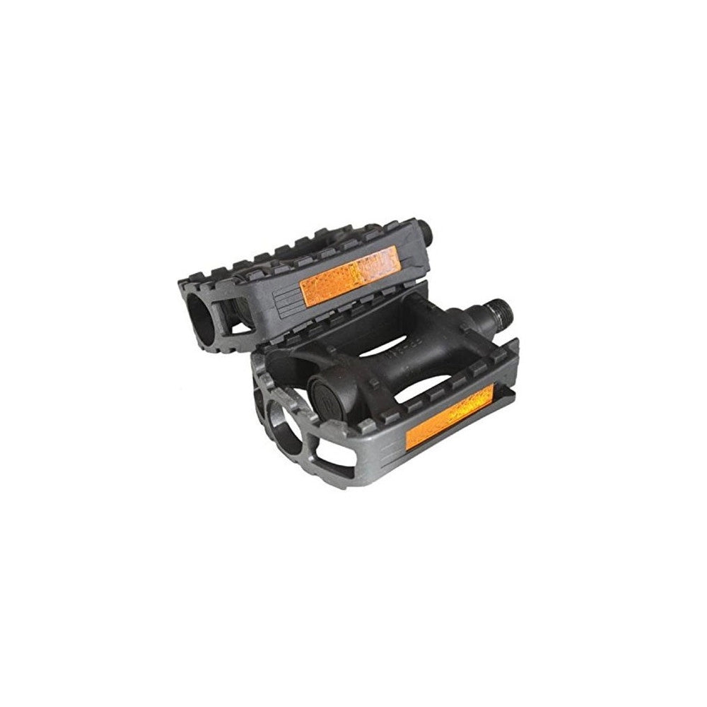 Trade Shop - Pedali Per Bicicletta Set 2 Pezzi Standard Con Catarifrangenti Universali -