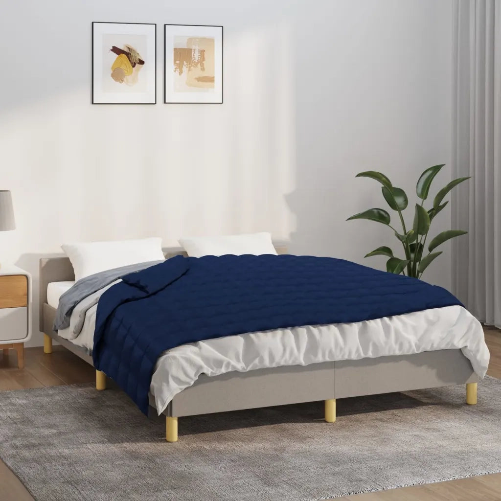 Coperta Ponderata Blu 122x183 cm 5 kg Tessuto cod mxl 78695