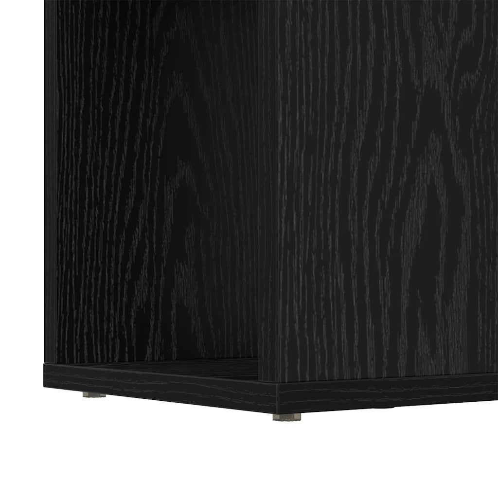 Set mobile TV Nero 80 x 24 x 125 cm Legno multistrato 875202